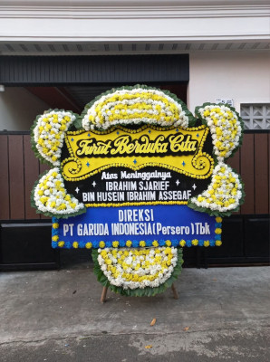 Papan Bunga Duka di Payung